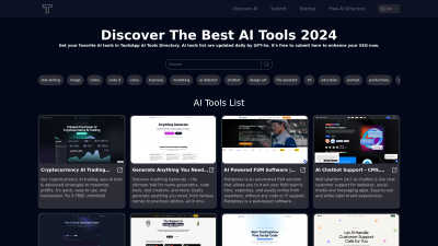 ToolsApp AI Directory - AI Tool, SaaS, or Software for Content Creation