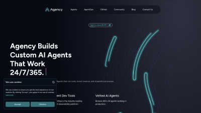 Agency AI - AI Tool, SaaS, or Software for AI Assistants