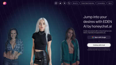 HoneyChat Ai - AI Tool, SaaS, or Software for Chatbots