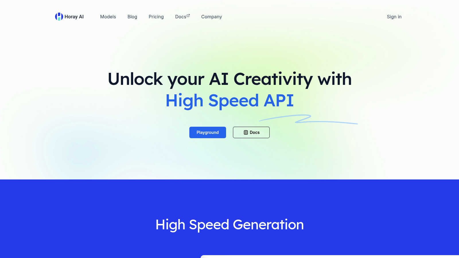HorayAI AI tool interface and features
