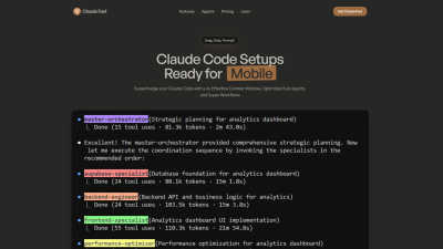 Claude Fast - AI Tool, SaaS, or Software for AI Assistants