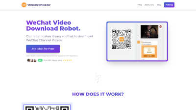 WeChat Video Downloader - AI Tool, SaaS, or Software for Marketing