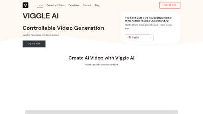 Viggle AI - AI Tool, SaaS, or Software for Content Creation