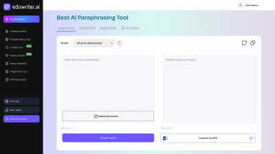 EduWriter.ai - AI Tool, SaaS, or Software for Content Creation