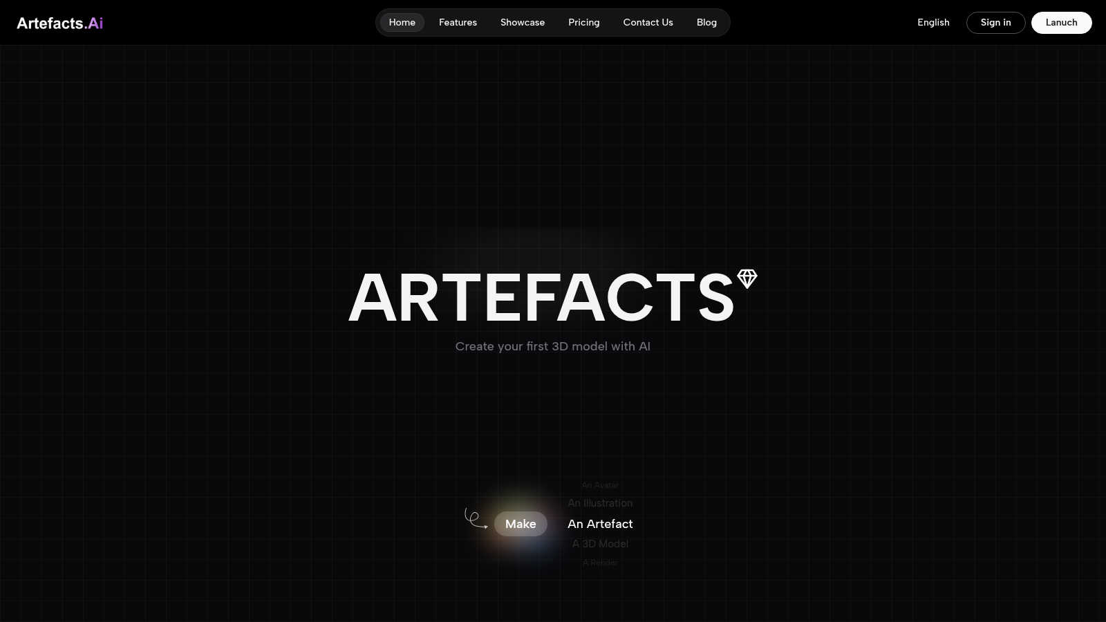 Artefacts.AI AI tool interface and features