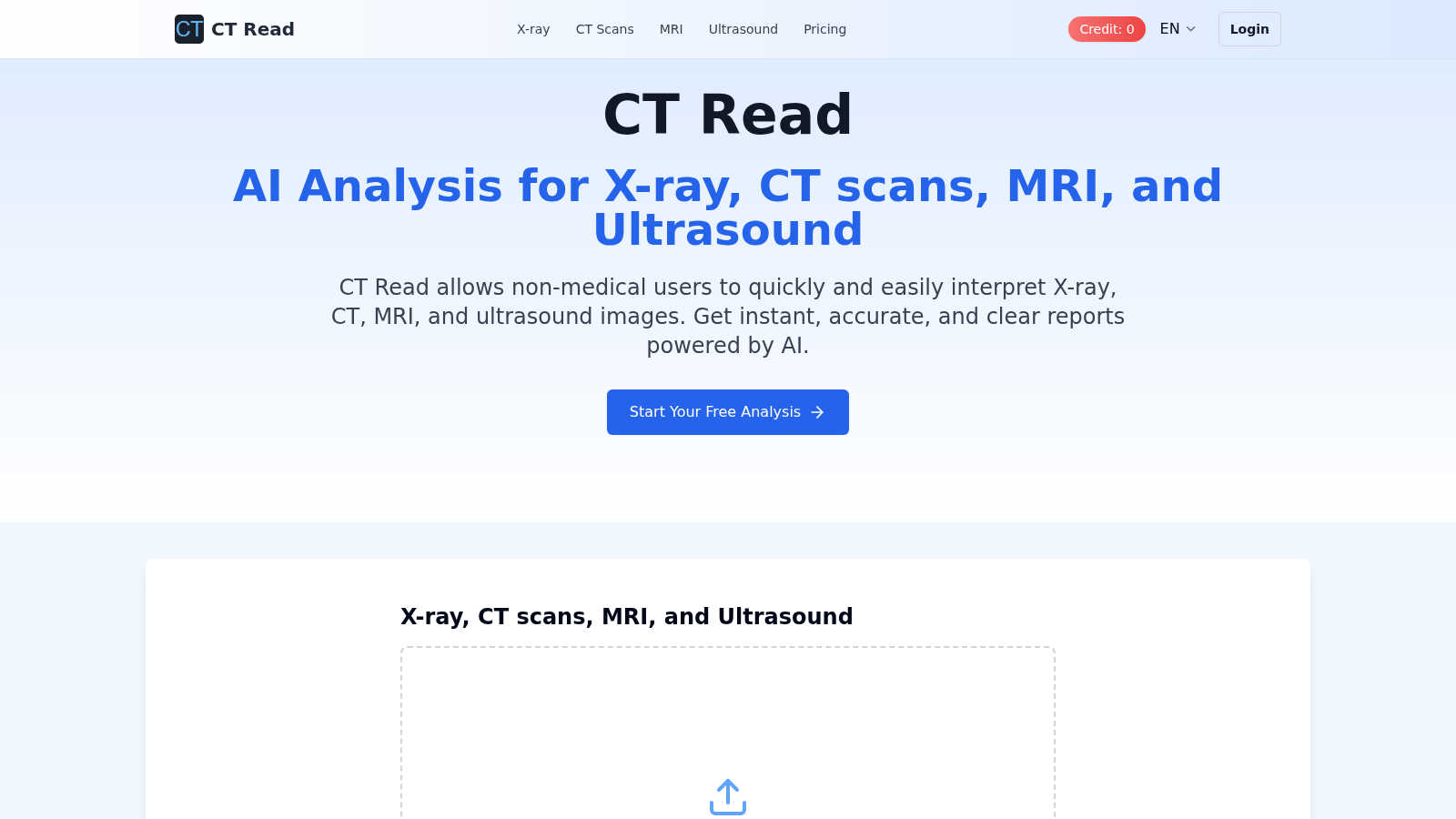 CT Read AI tool interface and features