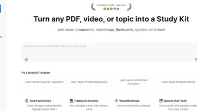 StudyPal - AI Tool, SaaS, or Software for Education & Learning