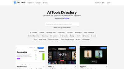 BAI.tools - AI Tool, SaaS, or Software for AI Assistants