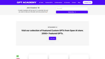 GPTAcademy - AI Tool, SaaS, or Software for Education & Learning