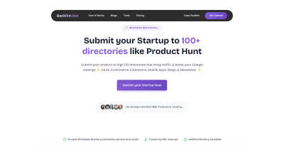 Backlink Bot - AI Tool, SaaS, or Software for Business Intelligence