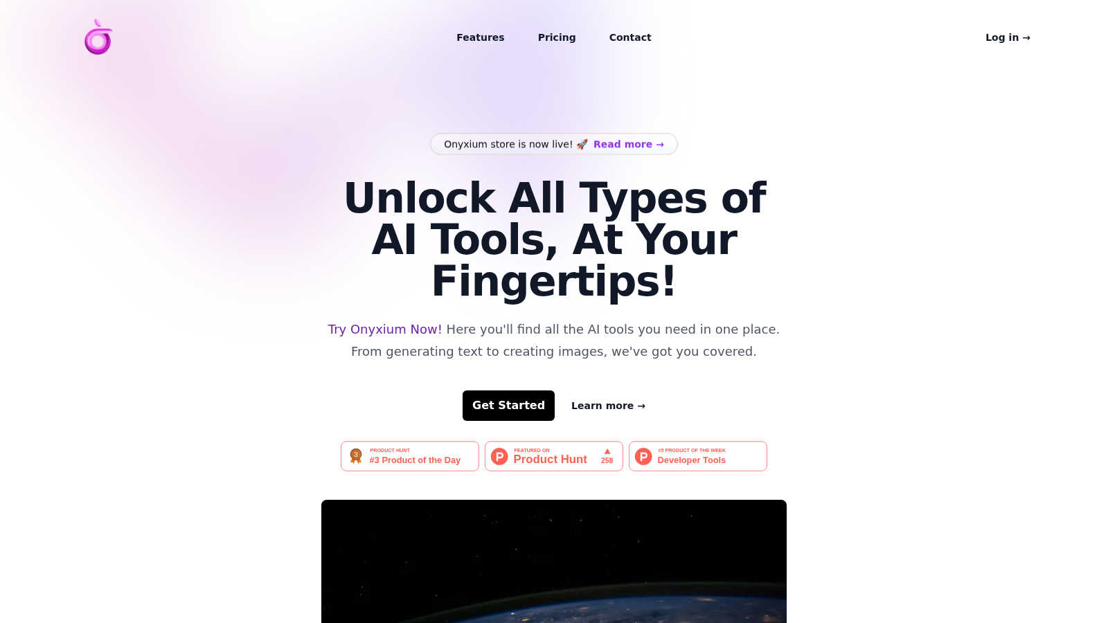 Onyxium AI AI tool interface and features