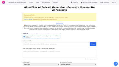 Notebooklm Podcast - AI Tool, SaaS, or Software for Accessibility