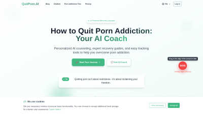 Quit Porn AI - AI Tool, SaaS, or Software for AI Assistants