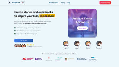 mystoryelf - AI Tool, SaaS, or Software for AI Assistants