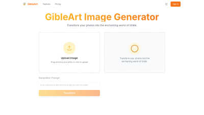 GibleArt - AI Tool, SaaS, or Software for AI Assistants