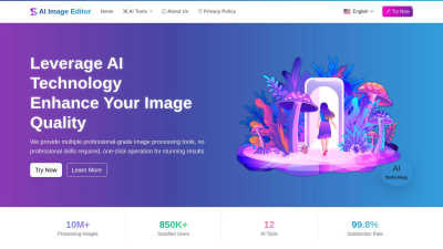 AI Image Editor - AI Tool, SaaS, or Software for Design Tools
