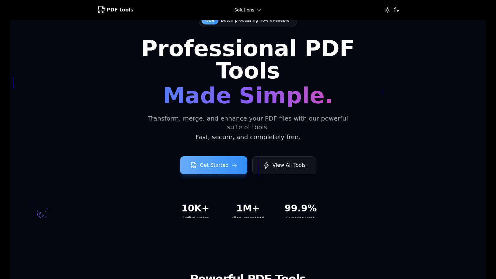 HEIC to PDF AI tool interface and features