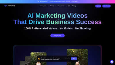 TOPVIEW - AI Tool, SaaS, or Software for Content Creation