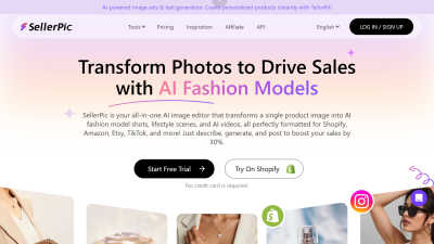 Seller Pic - AI Tool, SaaS, or Software for Image & Photo