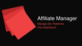 Affiliate Manager US - product for productivity