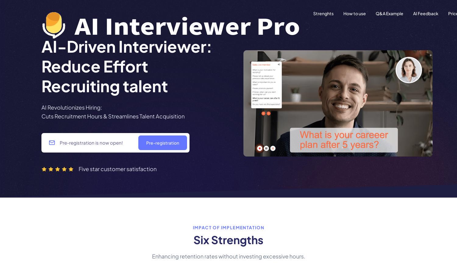 AI Interviewer Pro Website