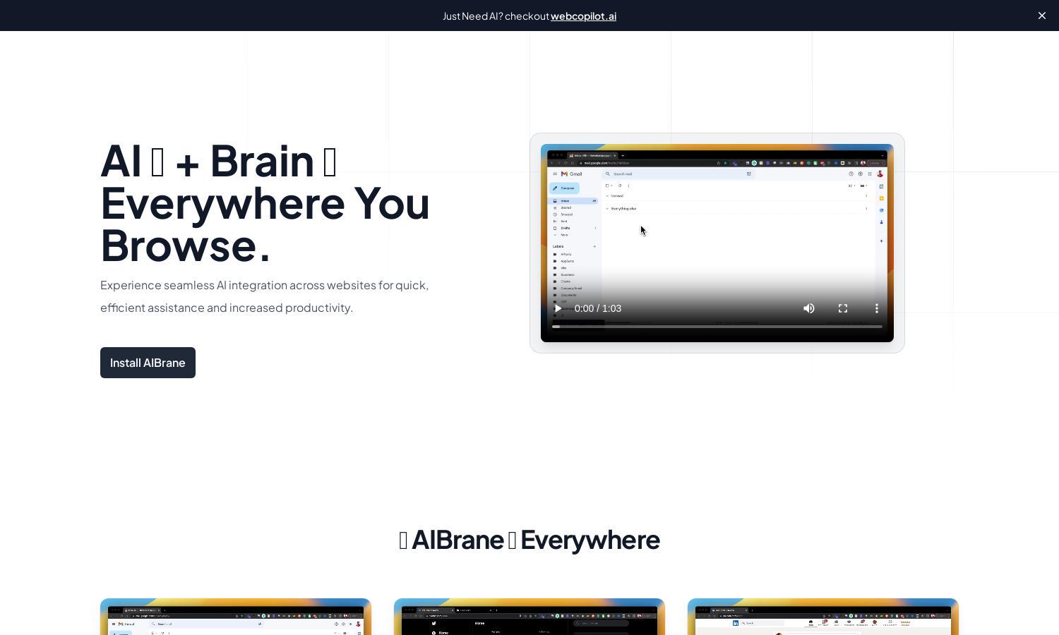 AIBrane Website