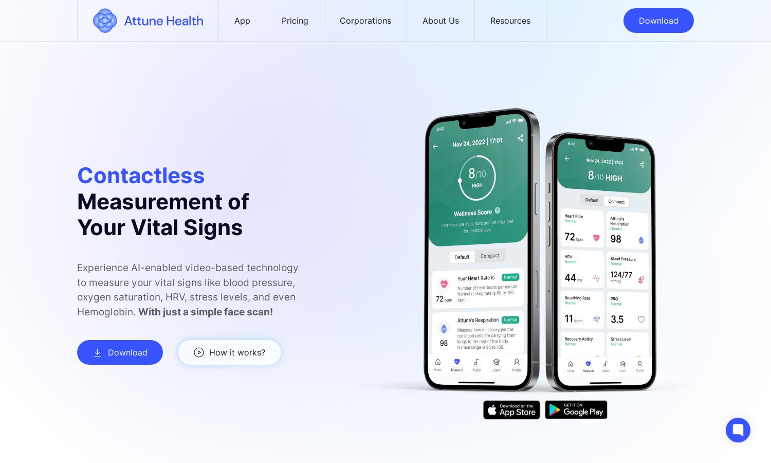 Attune Health Website