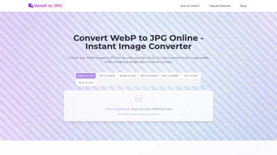 WebP to JPG Converter - AI Tool, SaaS, or Software for Image & Photo
