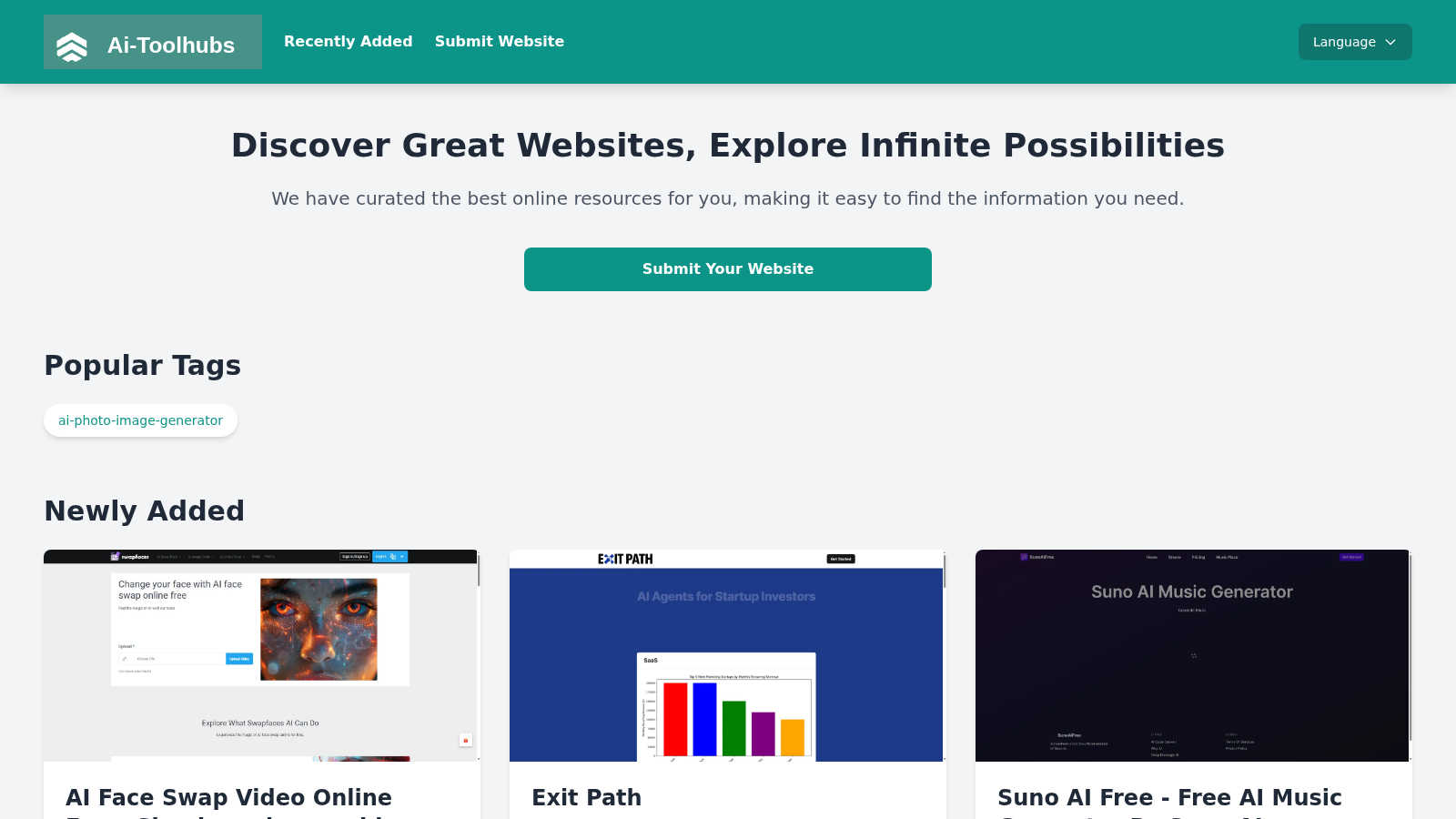 Ai-Toolify Navigation AI tool interface and features