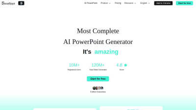 Smallppt - AI Tool, SaaS, or Software for AI Assistants