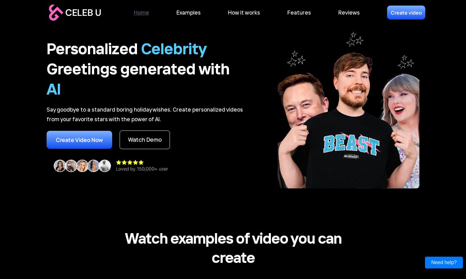 CelebU Website