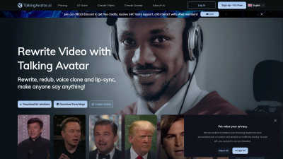 TalkingAvatar - AI Tool, SaaS, or Software for Avatars