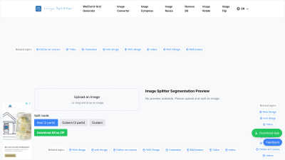 Image Splitter - AI Tool, SaaS, or Software for Image & Photo