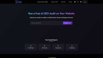 AI Page Ready - AI Tool, SaaS, or Software for AI Assistants
