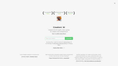 Creators' AI - AI Tool, SaaS, or Software for Education & Learning