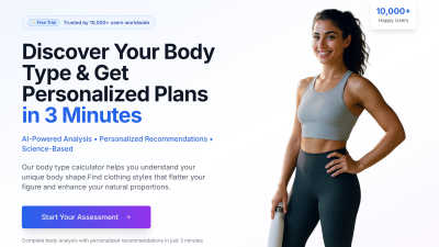 Body Type Calculator - AI tool for AI Assistants