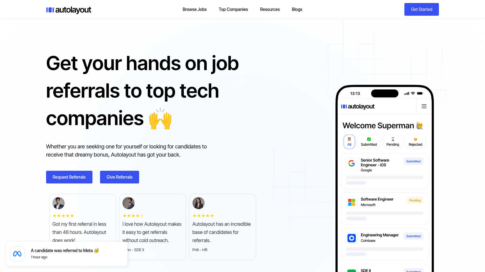 Autolayout AI tool interface and features