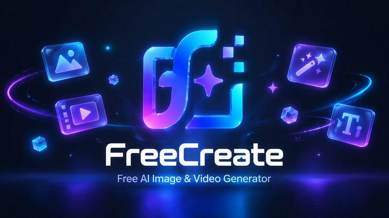 FreeCreate application interface and features