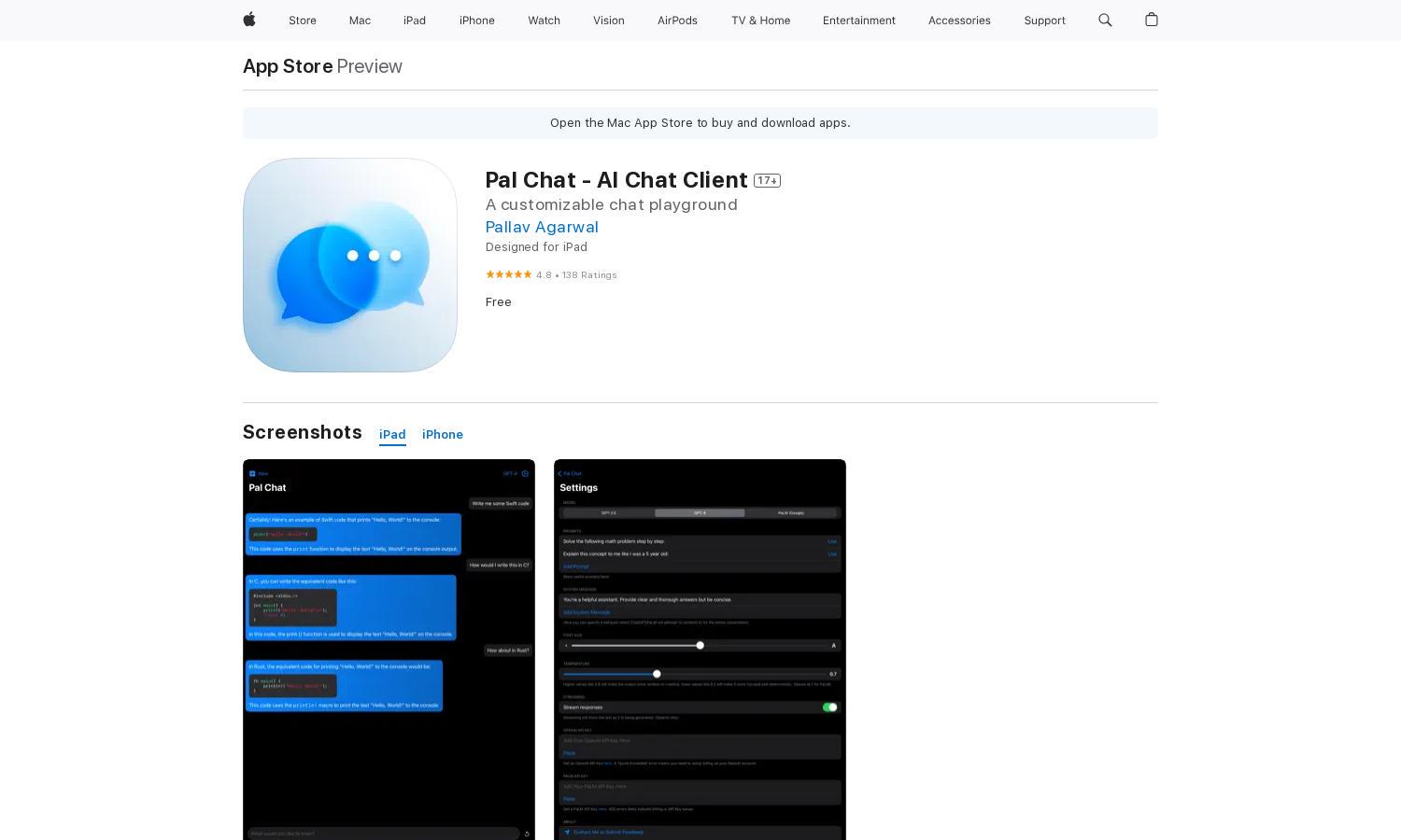 Pal Chat Website