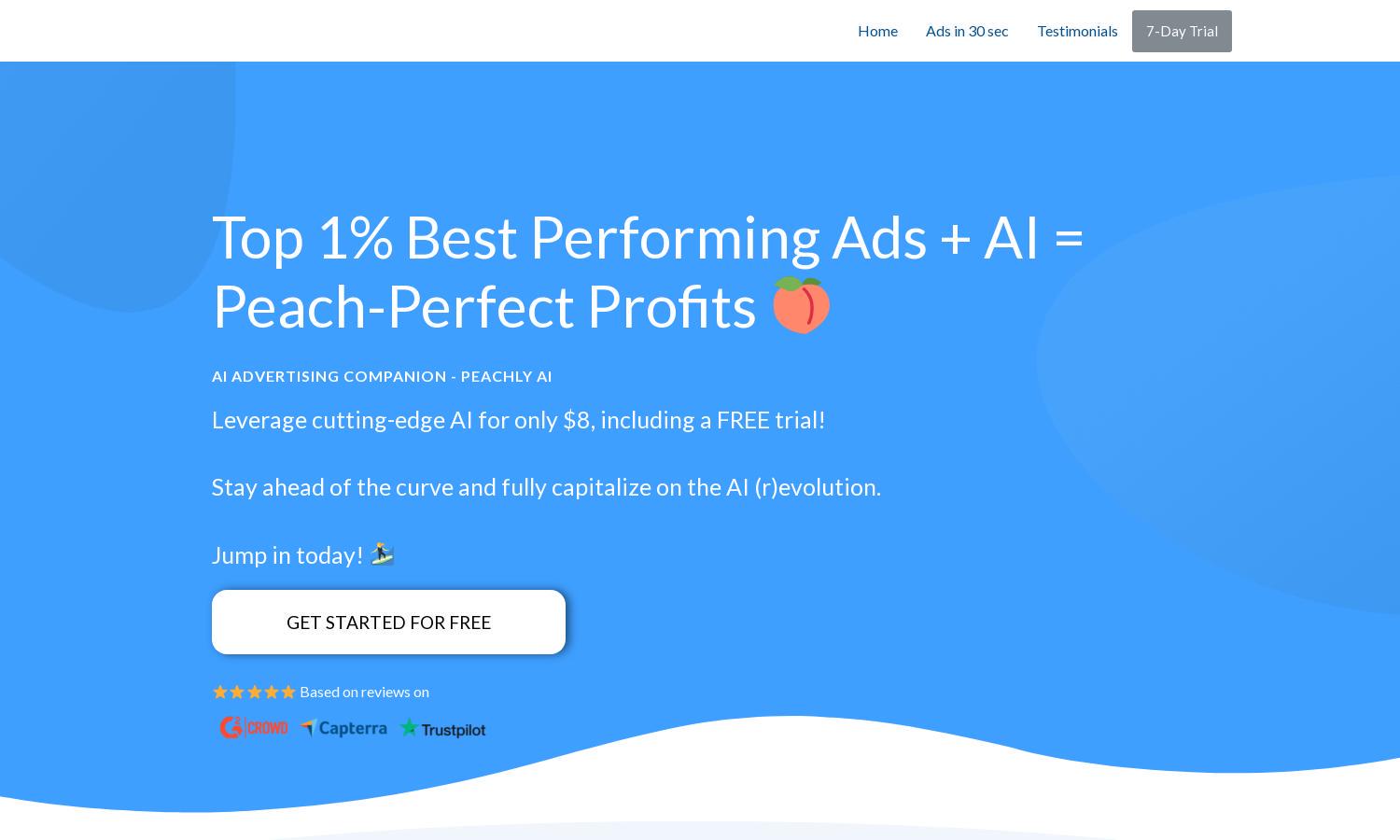 Peachly AI Website