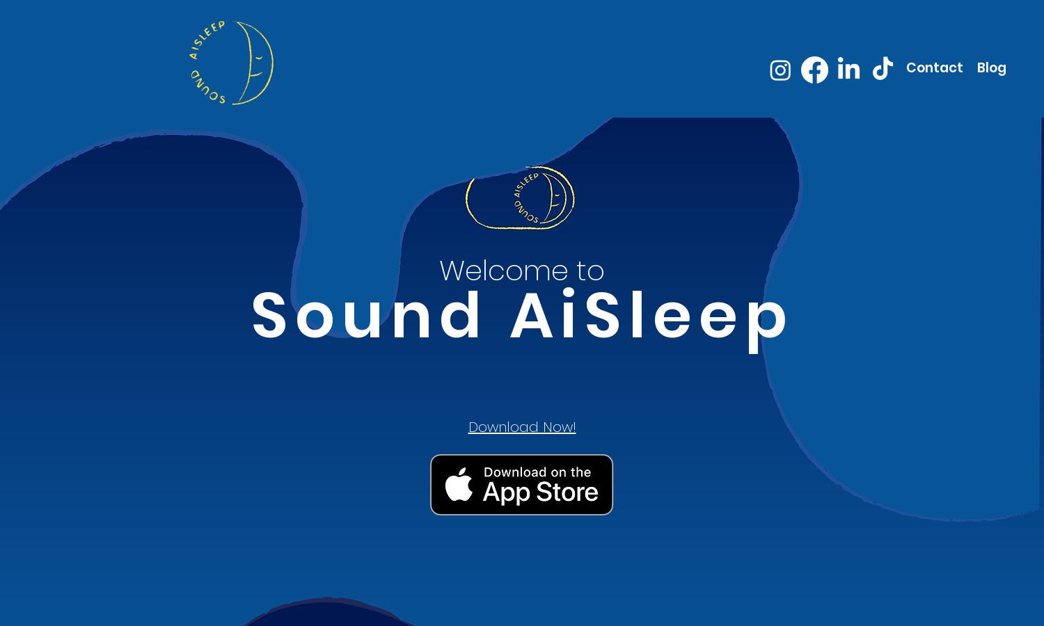 Sound AiSleep Website