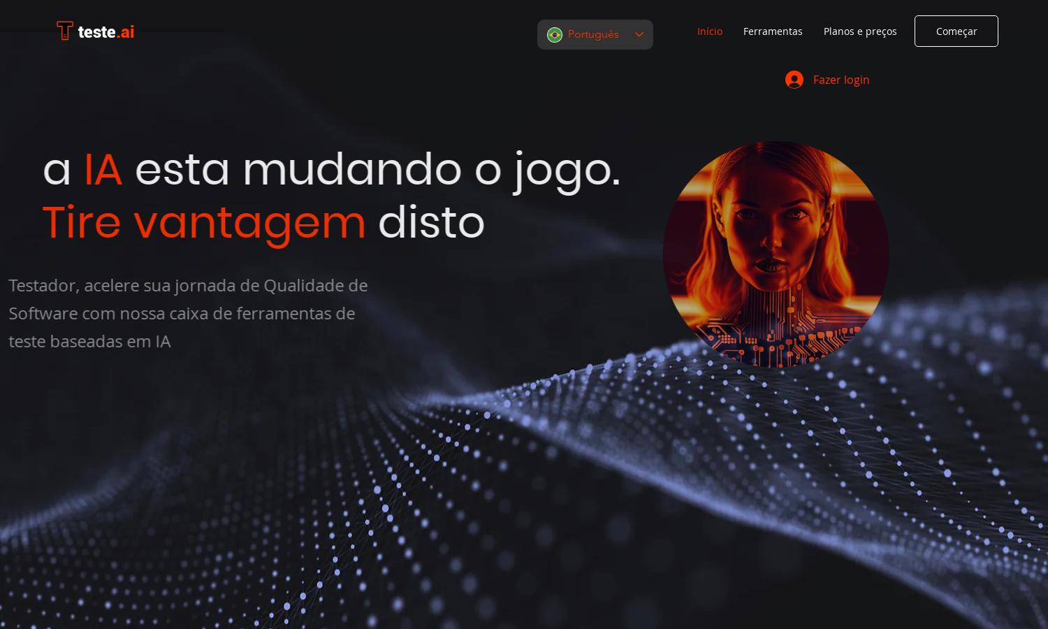 Teste.ai Website