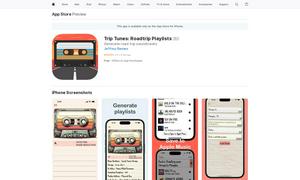 Trip Tunes Website
